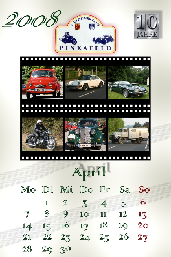 Oldtimerkalender 2008